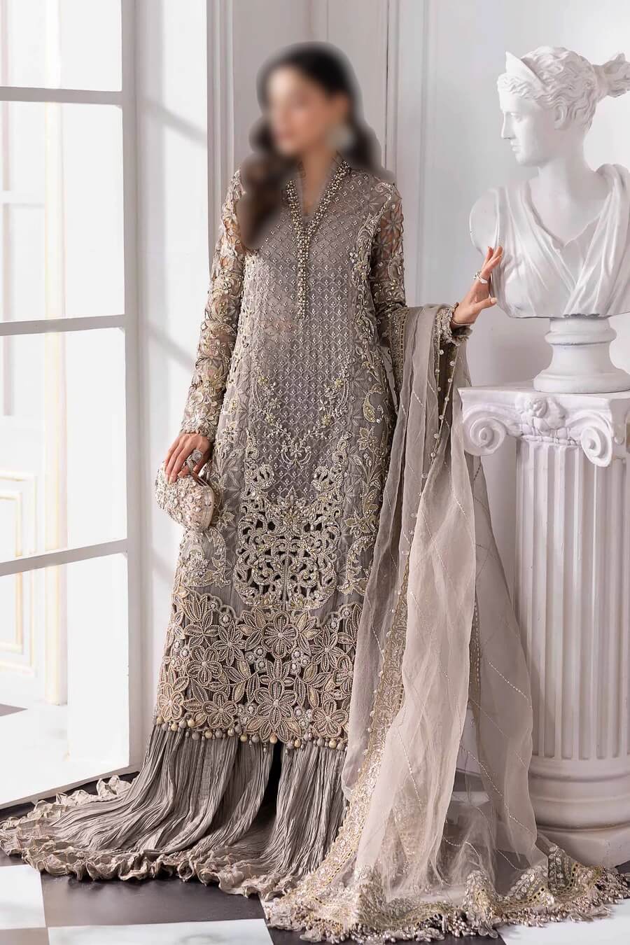 Maria b Luxury pret Organza wedding edition