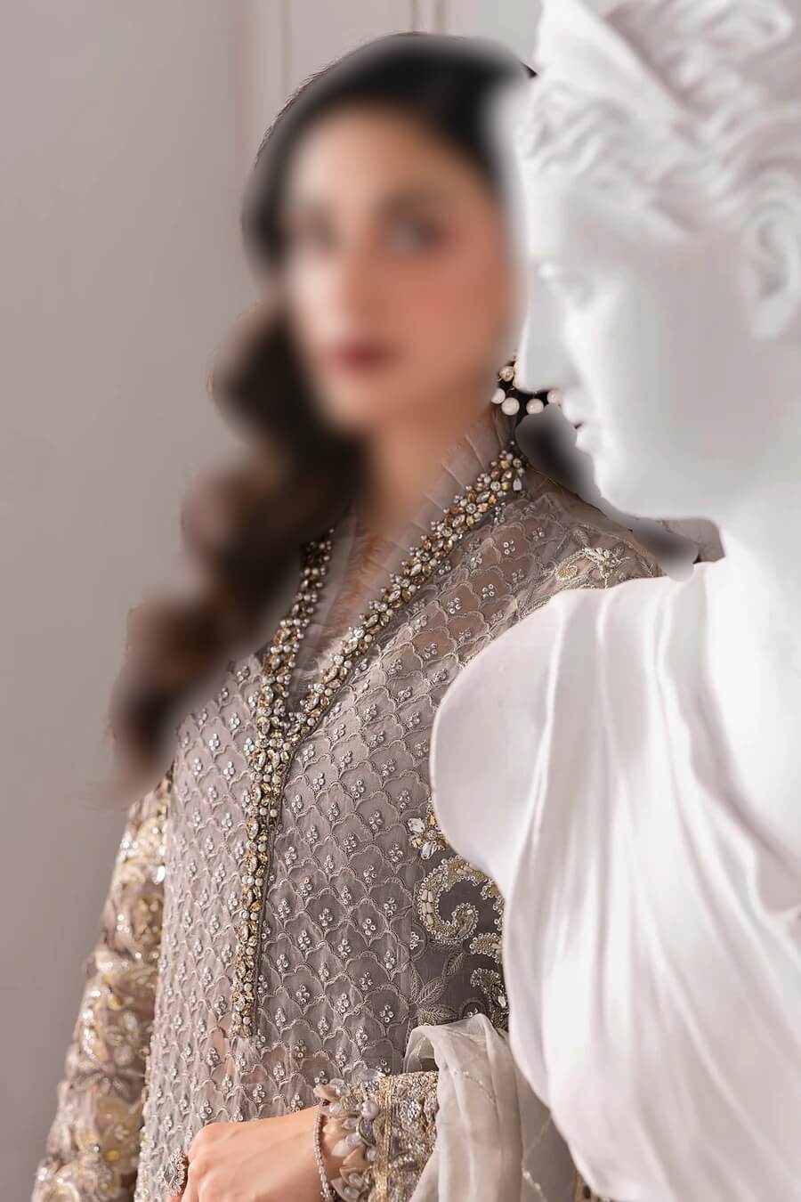 Maria b Luxury pret Organza wedding edition