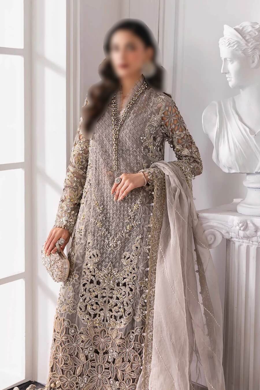 Maria b Luxury pret Organza wedding edition