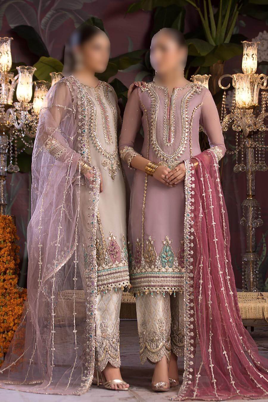 KHUDA BAKSH P-258 Premium Organza Wedding series