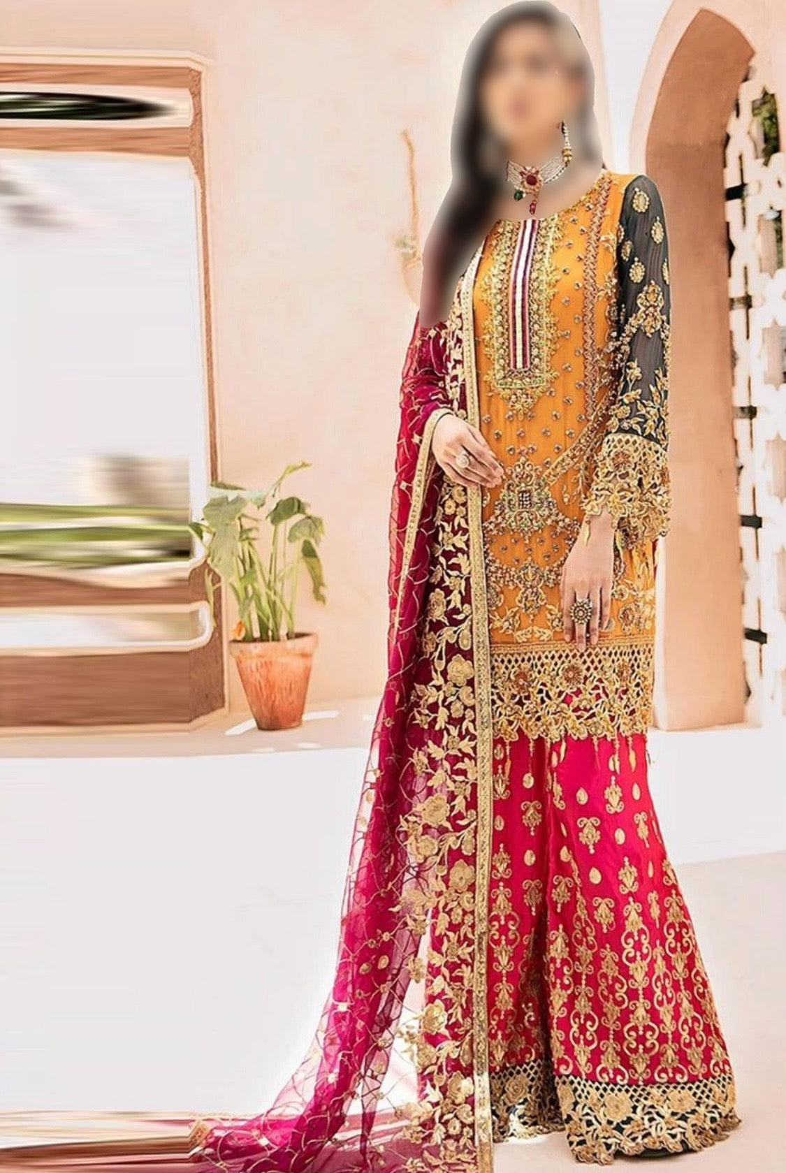 EMAAN ADEEL D304– LUXURY BRIDAL COLLECTION