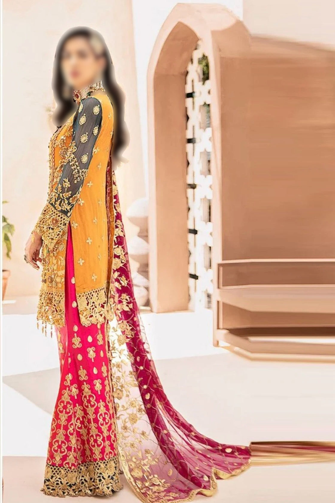 EMAAN ADEEL D304– LUXURY BRIDAL COLLECTION