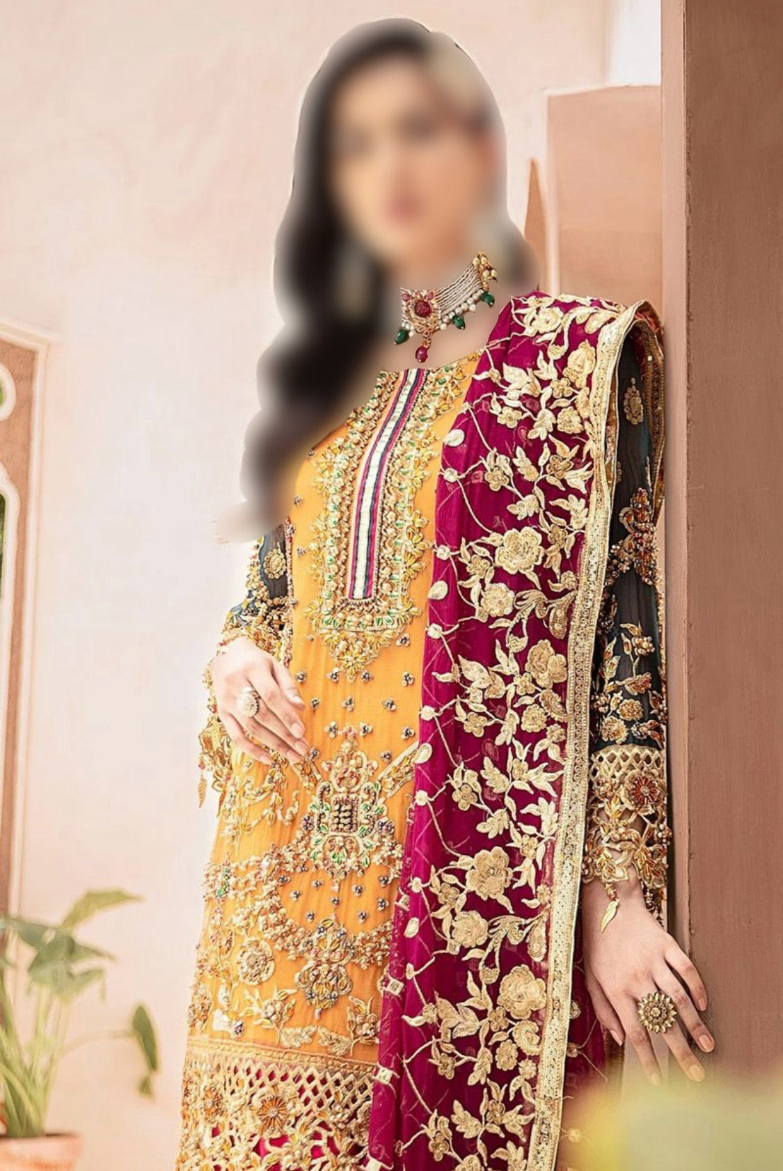 EMAAN ADEEL D304– LUXURY BRIDAL COLLECTION