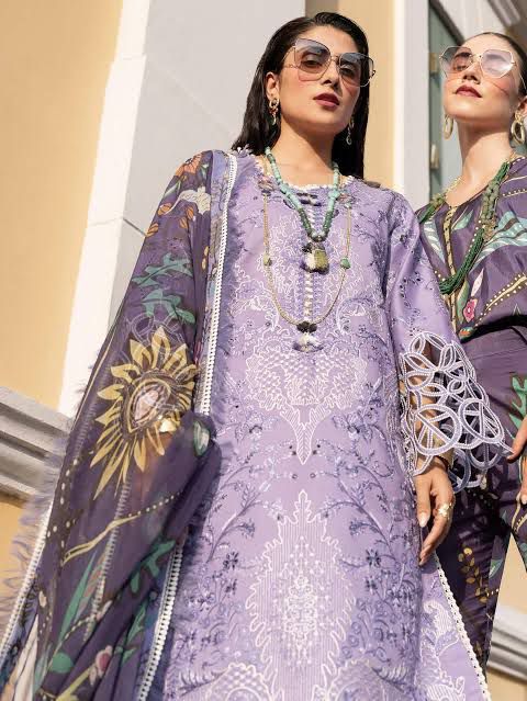 Mushq Lawana luxury lawn chickankari unstitched