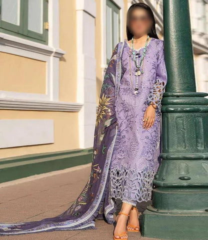 Mushq Lawana luxury lawn chickankari unstitched