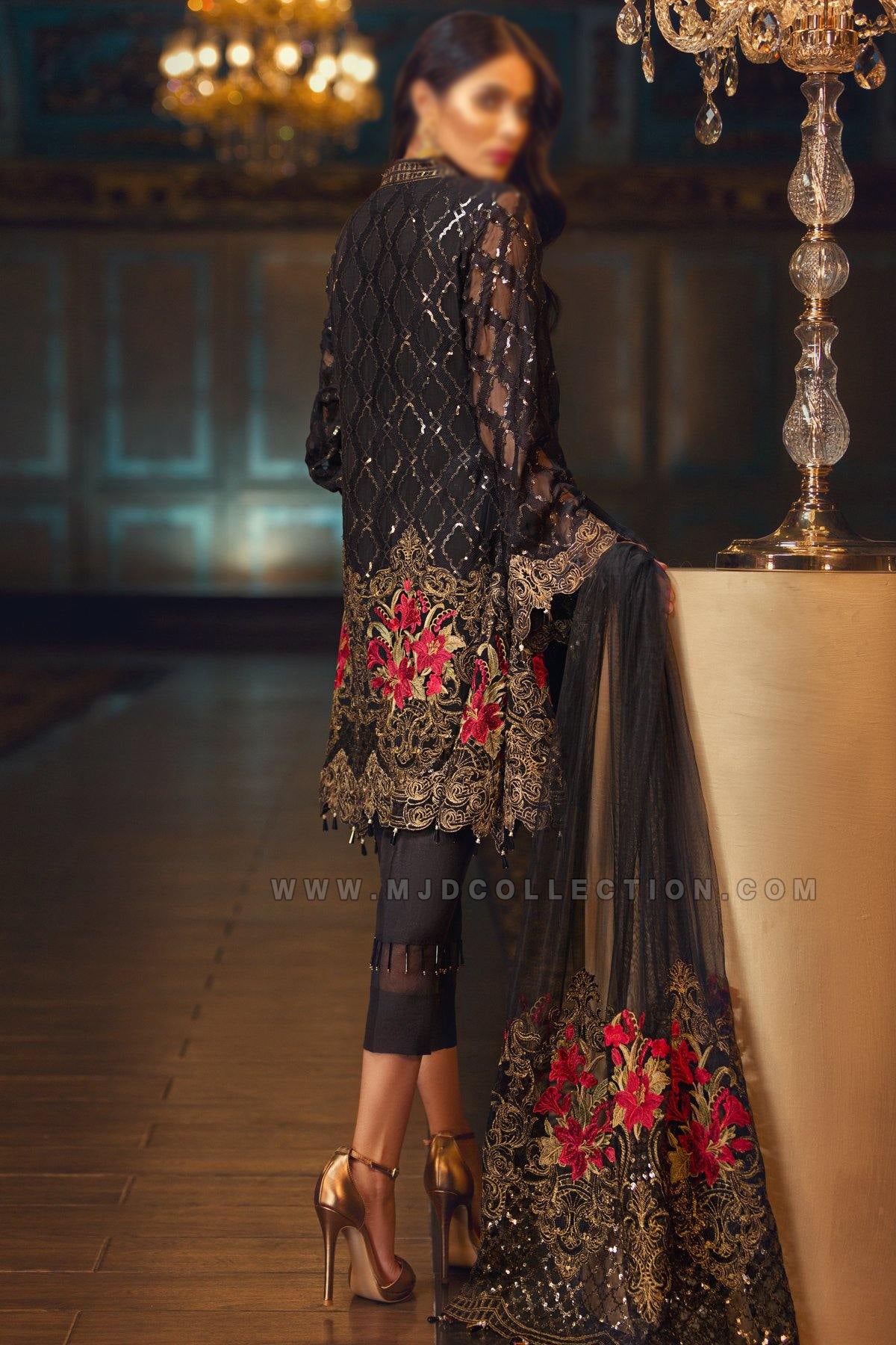 Jazmin Elam Chiffon Collection Perle D’EAU D1