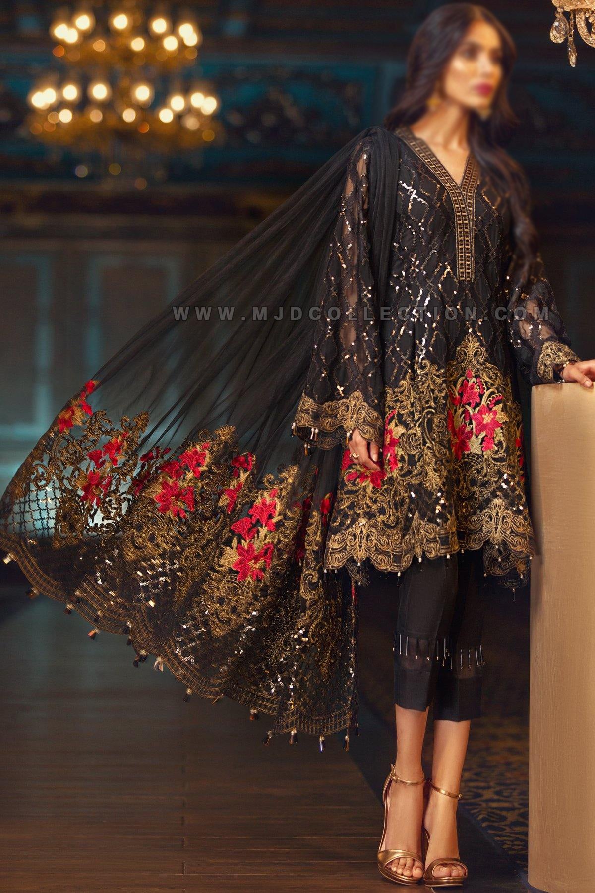 Jazmin Elam Chiffon Collection Perle D’EAU D1