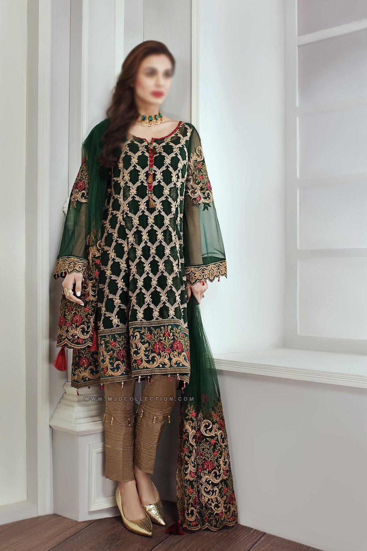 Jazmin Emerald Dew Chiffon Collection Voir La Beaute D2