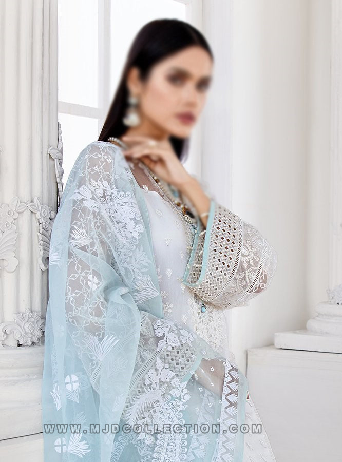 Jazmin Esfir Luxury Organza Collection Mahpare D-01 Mawra Hocane