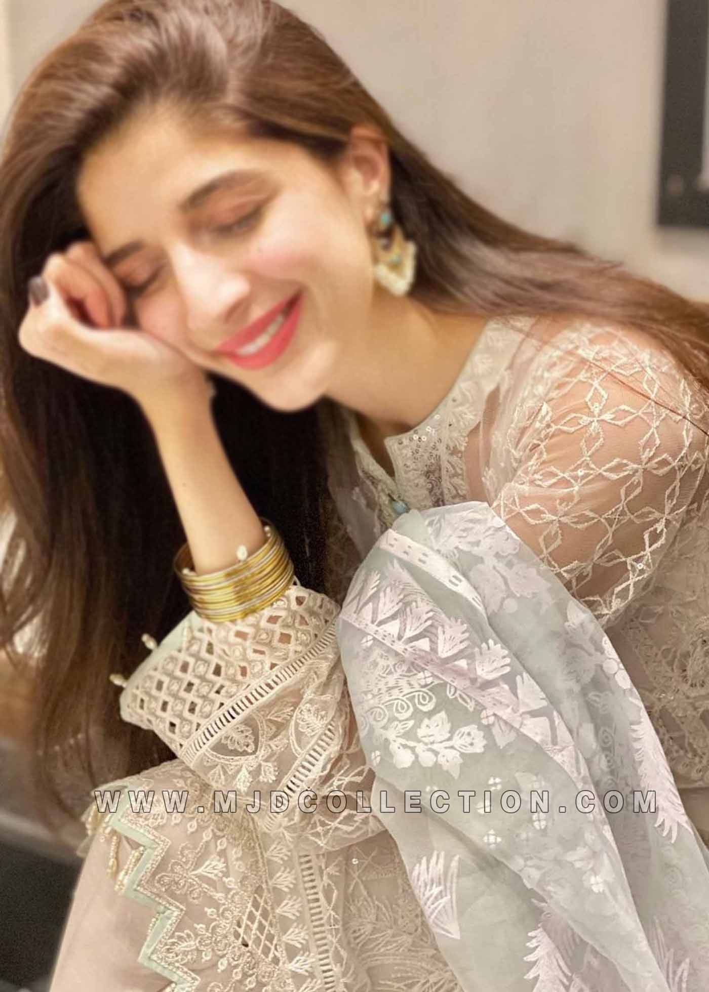 Jazmin Esfir Luxury Organza Collection Mahpare D-01 Mawra Hocane