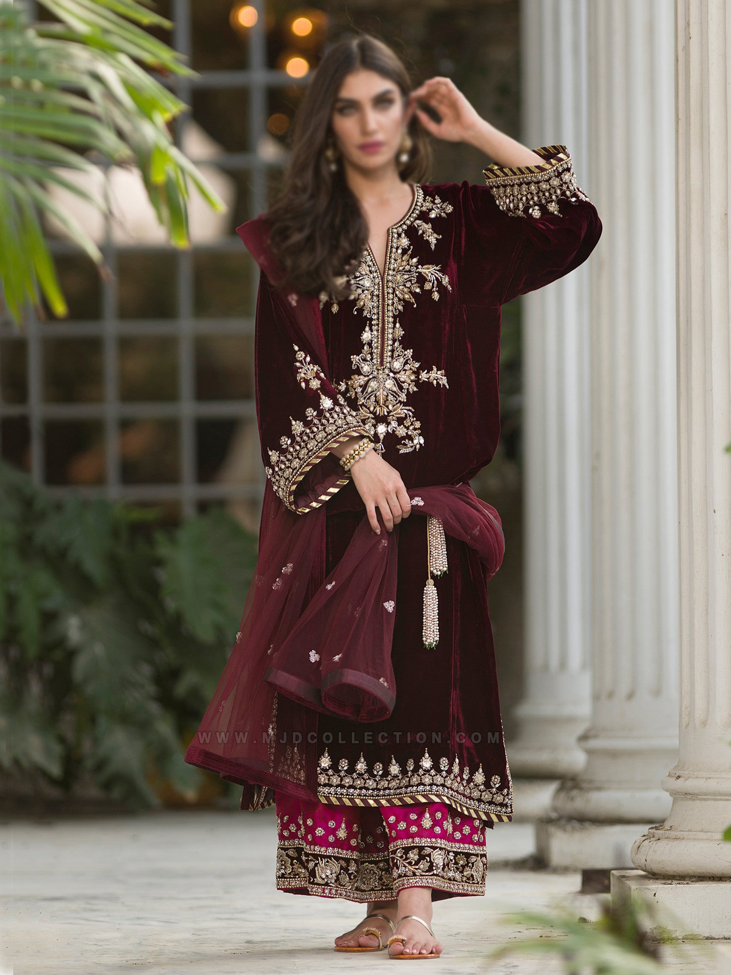 Misha Lakhani Naryman BD-Kitty Winter Festive Collection BTK By Sana Abbas