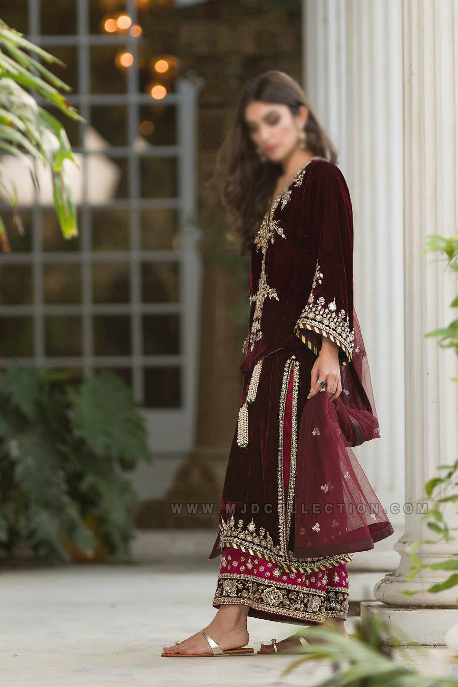 Misha Lakhani Naryman BD-Kitty Winter Festive Collection BTK By Sana Abbas