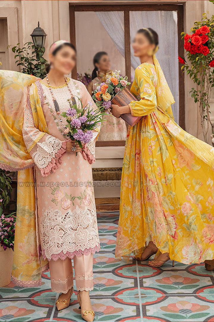 Mushq Amalia Luxury Spring Lawn Festival De Verano MSL22-03 By Ayeza Khan