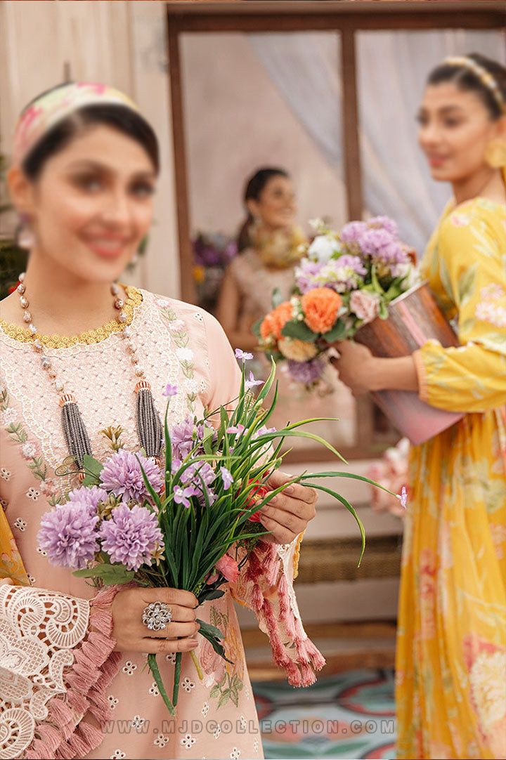 Mushq Amalia Luxury Spring Lawn Festival De Verano MSL22-03 By Ayeza Khan