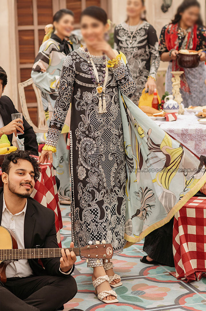Mushq Camila Luxury Spring Lawn Festival De Verano MSL22-15 By Ayeza Khan