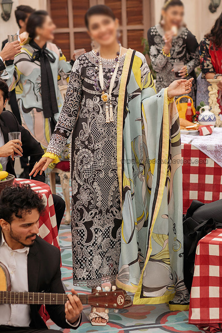 Mushq Camila Luxury Spring Lawn Festival De Verano MSL22-15 By Ayeza Khan