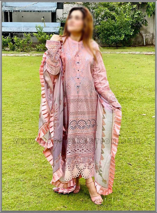 Mushq Chintz Rose Spring  Summer Luxury Lawn MLL-01 By Ayeza Khan