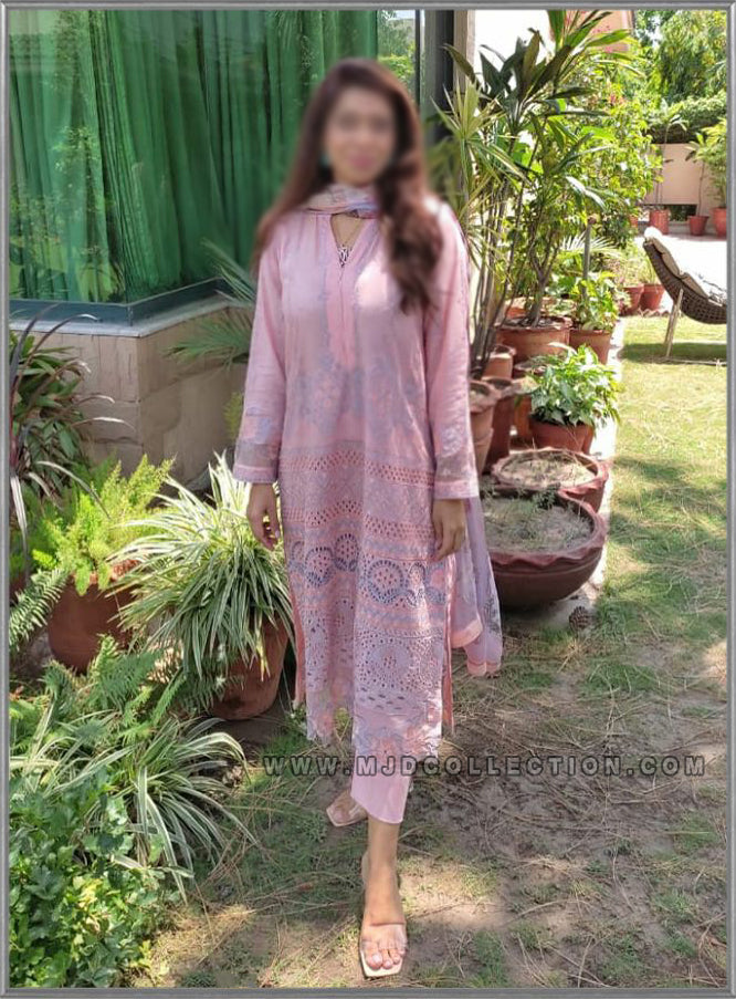 Mushq Chintz Rose Spring  Summer Luxury Lawn MLL-01 By Ayeza Khan