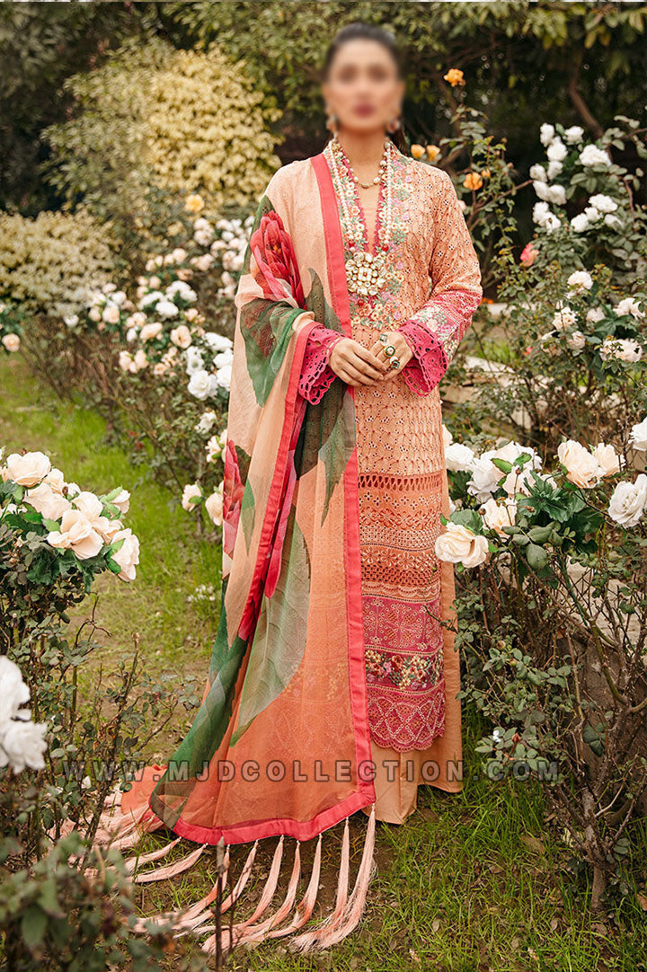 Mushq Marcela Luxury Spring Lawn Festival De Verano MSL22-11 By Ayeza Khan
