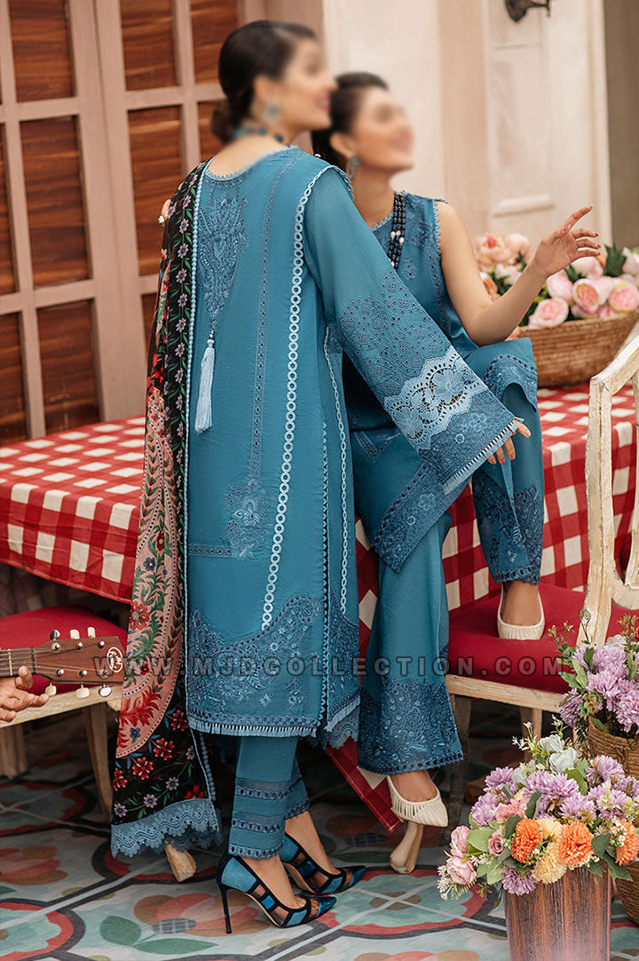 Mushq Mia Luxury Spring Lawn Festival De Verano MSL22-14 By Ayeza Khan
