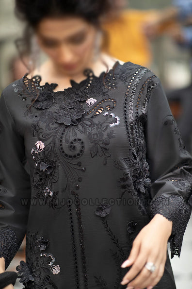 Mushq Moonless Night Spring  Summer Luxury Lawn MLL-14 By Ayeza Khan