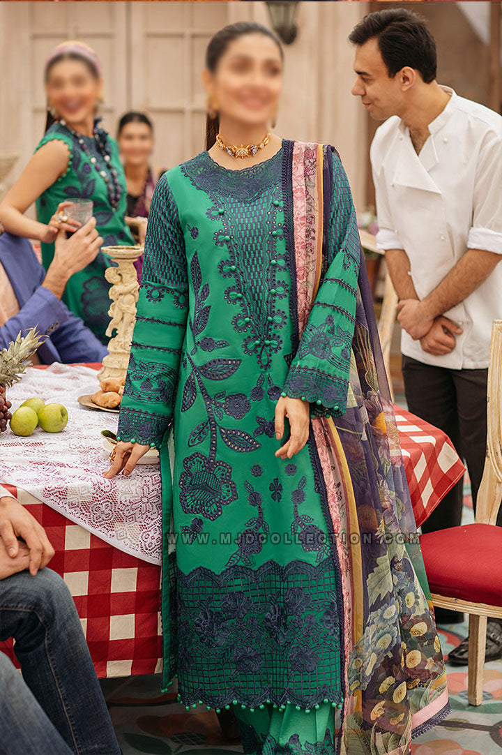 Mushq Olivia Luxury Spring Lawn Festival De Verano MSL22-06 By Ayeza Khan