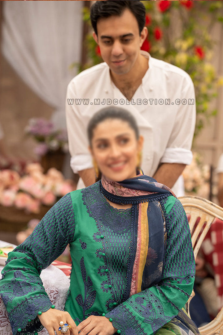 Mushq Olivia Luxury Spring Lawn Festival De Verano MSL22-06 By Ayeza Khan