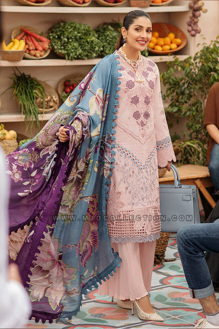 Mushq Raquel Luxury Spring Lawn Festival De Verano MSL22-02 By Ayeza Khan