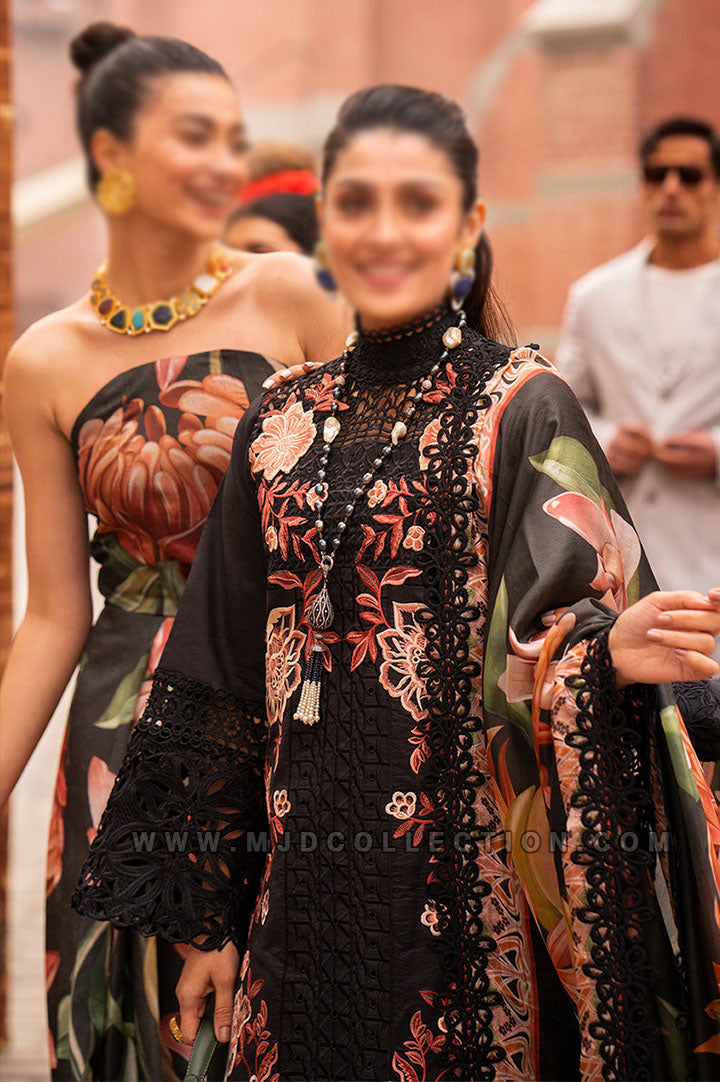 Mushq Rosa Luxury Spring Lawn Festival De Verano MSL22-13 By Ayeza Khan