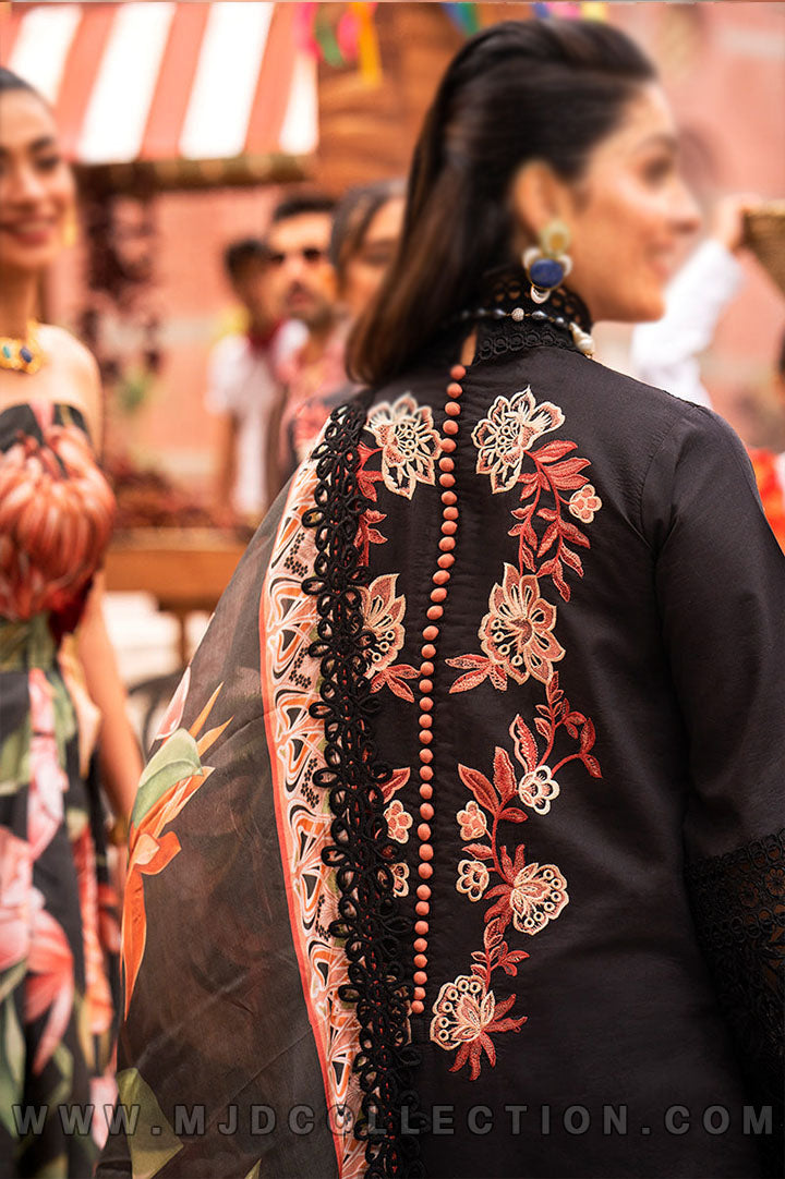 Mushq Rosa Luxury Spring Lawn Festival De Verano MSL22-13 By Ayeza Khan