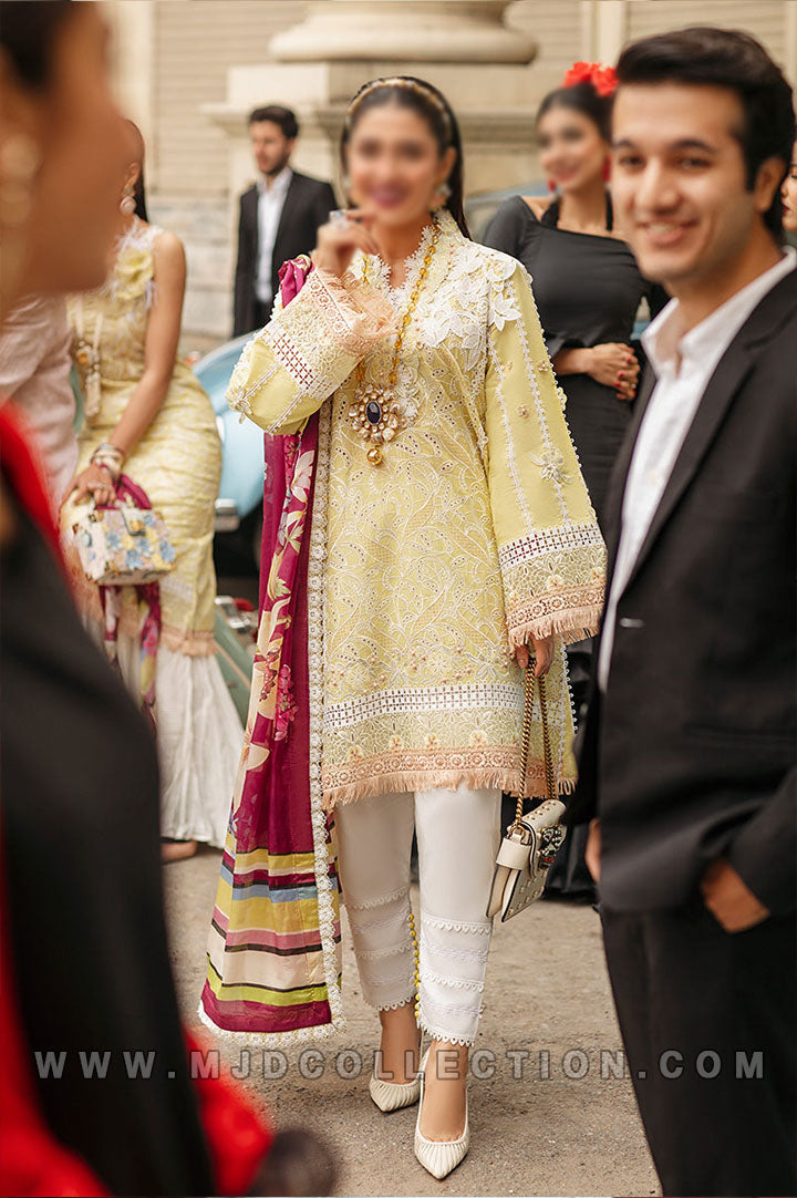 Mushq Sara Luxury Spring Lawn Festival De Verano MSL22-12 By Ayeza Khan