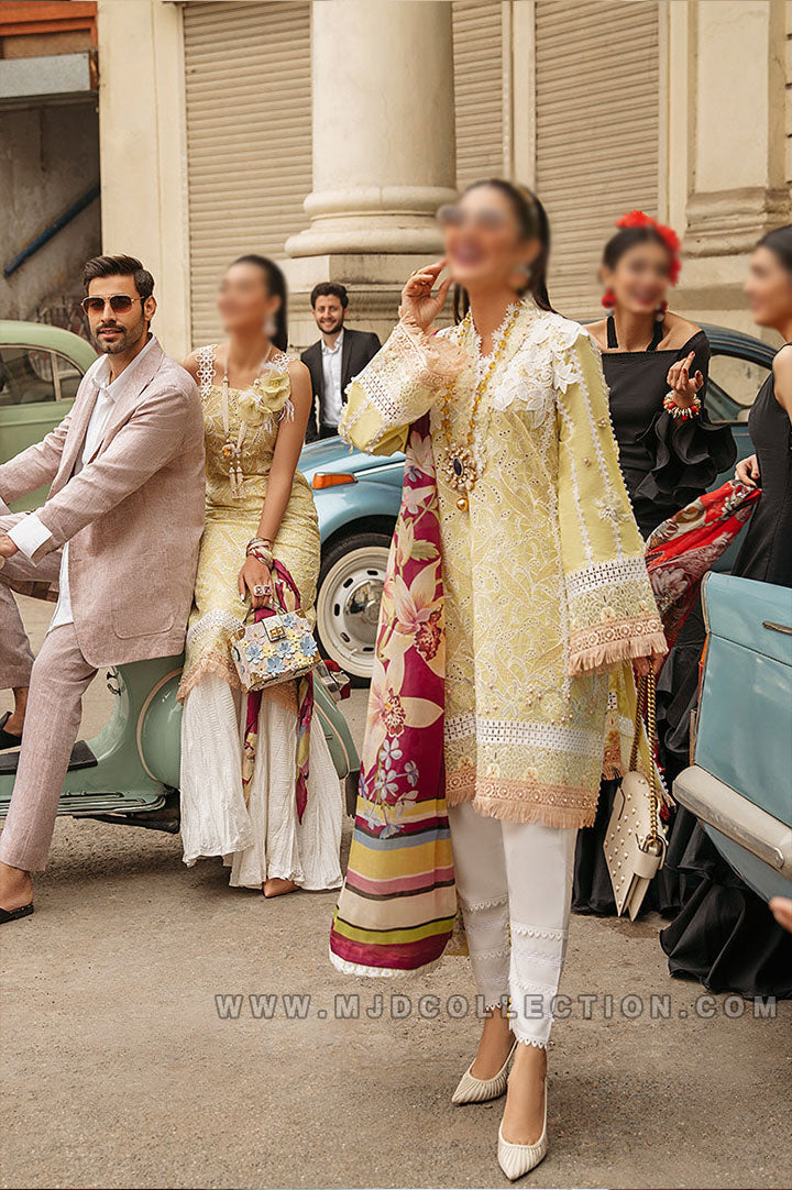 Mushq Sara Luxury Spring Lawn Festival De Verano MSL22-12 By Ayeza Khan