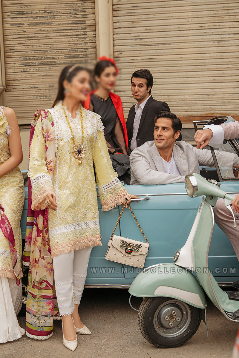 Mushq Sara Luxury Spring Lawn Festival De Verano MSL22-12 By Ayeza Khan