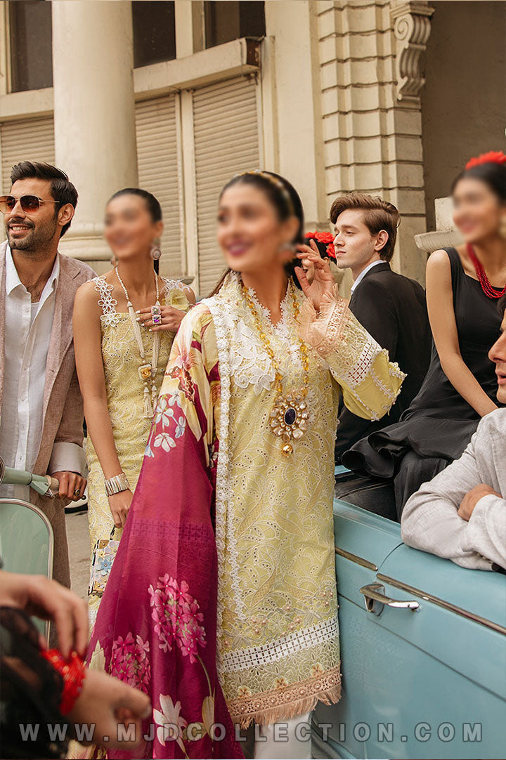 Mushq Sara Luxury Spring Lawn Festival De Verano MSL22-12 By Ayeza Khan
