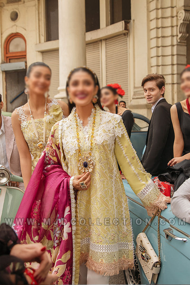 Mushq Sara Luxury Spring Lawn Festival De Verano MSL22-12 By Ayeza Khan