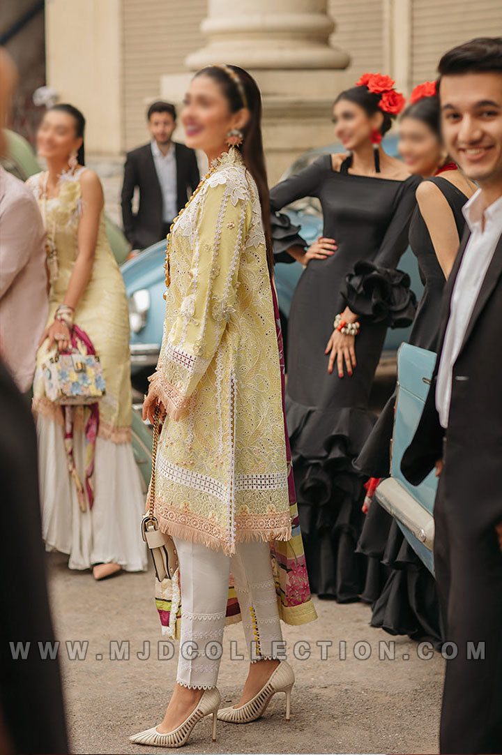 Mushq Sara Luxury Spring Lawn Festival De Verano MSL22-12 By Ayeza Khan