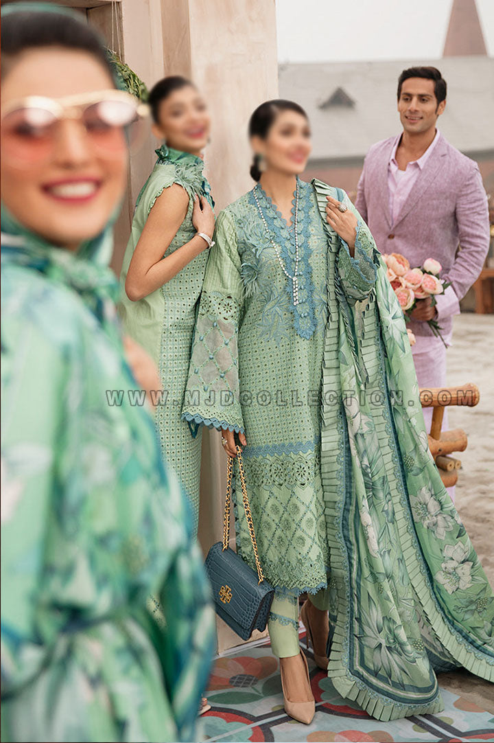 Mushq Sofia Luxury Spring Lawn Festival De Verano MSL22-08 By Ayeza Khan
