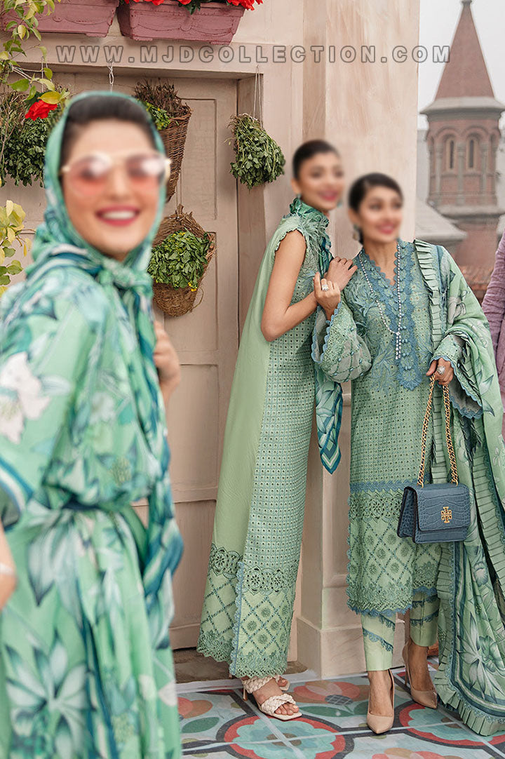 Mushq Sofia Luxury Spring Lawn Festival De Verano MSL22-08 By Ayeza Khan
