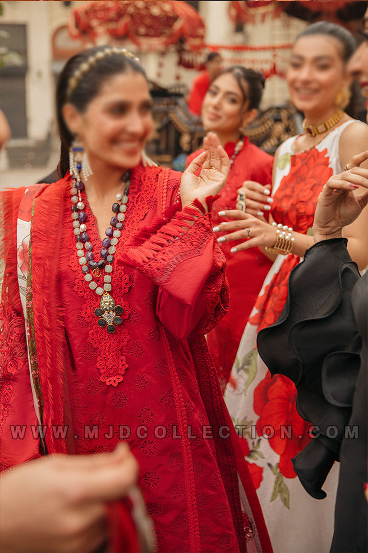 Mushq Valentina Luxury Spring Lawn Festival De Verano MSL22-04 By Ayeza Khan