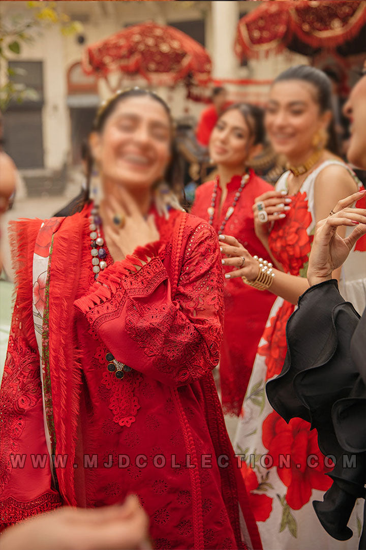 Mushq Valentina Luxury Spring Lawn Festival De Verano MSL22-04 By Ayeza Khan