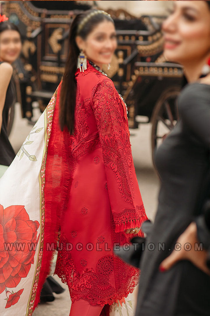 Mushq Valentina Luxury Spring Lawn Festival De Verano MSL22-04 By Ayeza Khan