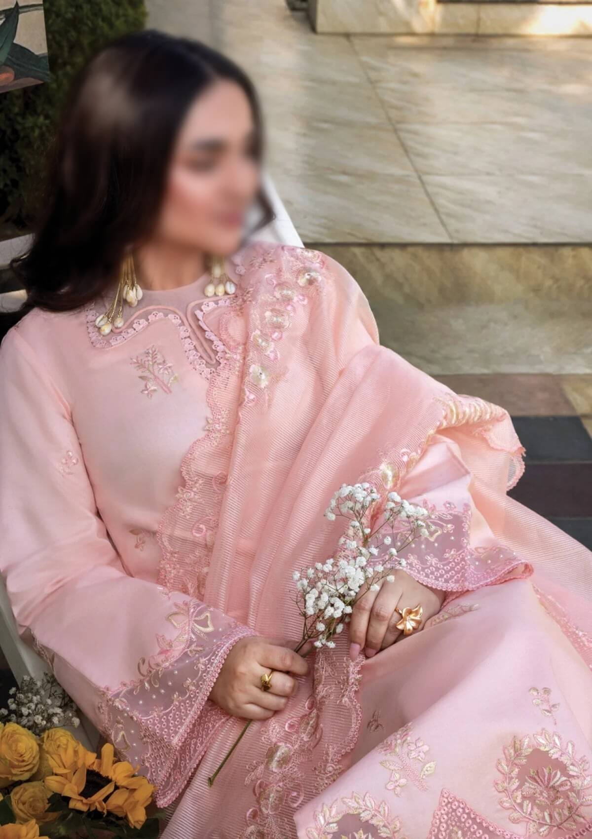 Rang Rasiya Embroidered Lawn 3 Piece Unstitched Suit RR25FS D-03