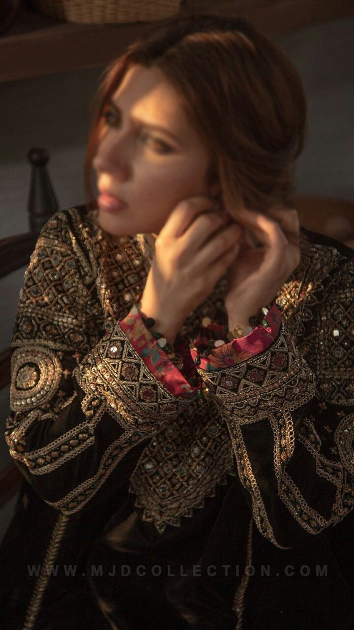 Zara Shahjahan Autum n Winter Collection ASJ-MK-D02 By Mahira Khan