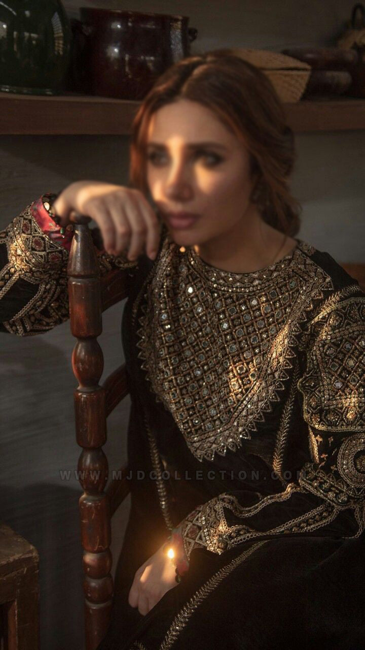 Zara Shahjahan Autum n Winter Collection ASJ-MK-D02 By Mahira Khan
