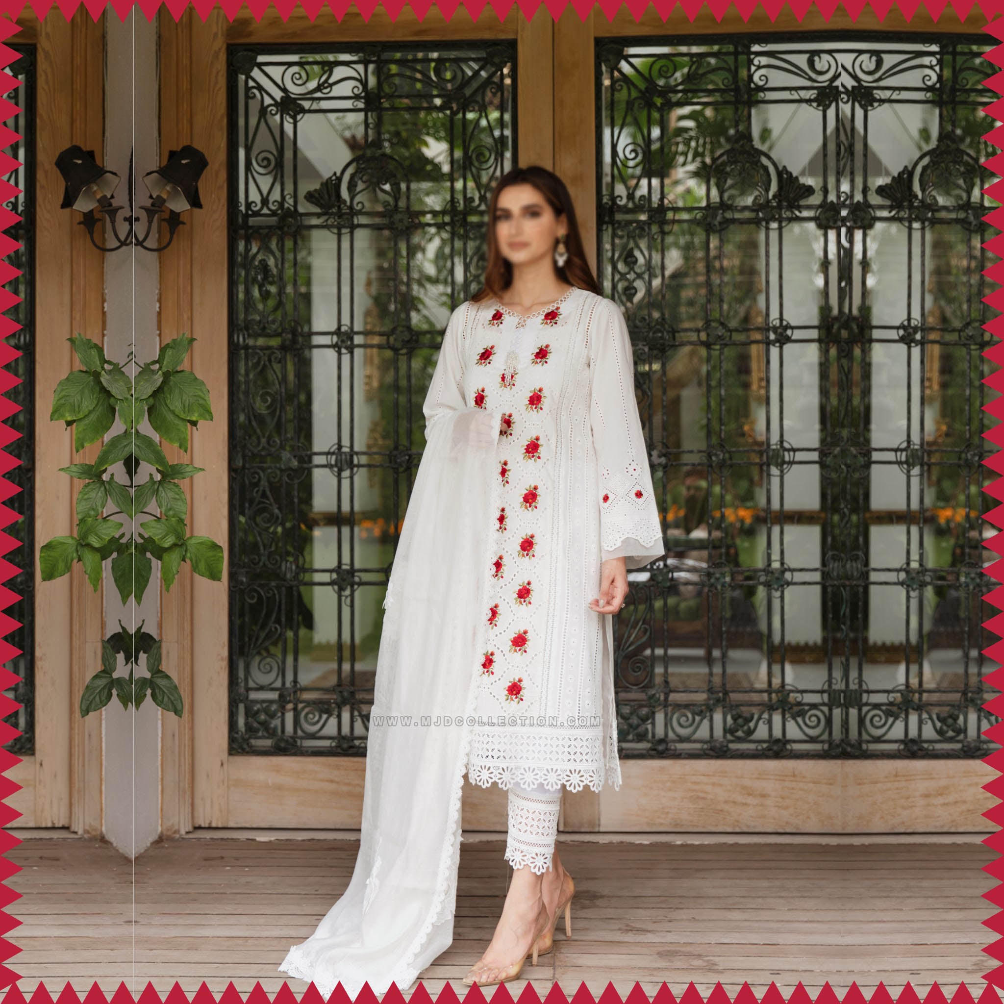 Zarqash Pearl Belle Ame Festive And Capsule Pret Chikankari Collection ZQ-008