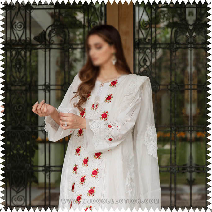 Zarqash Pearl Belle Ame Festive And Capsule Pret Chikankari Collection ZQ-008