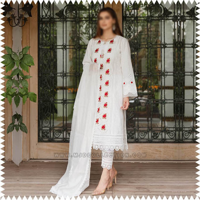Zarqash Pearl Belle Ame Festive And Capsule Pret Chikankari Collection ZQ-008