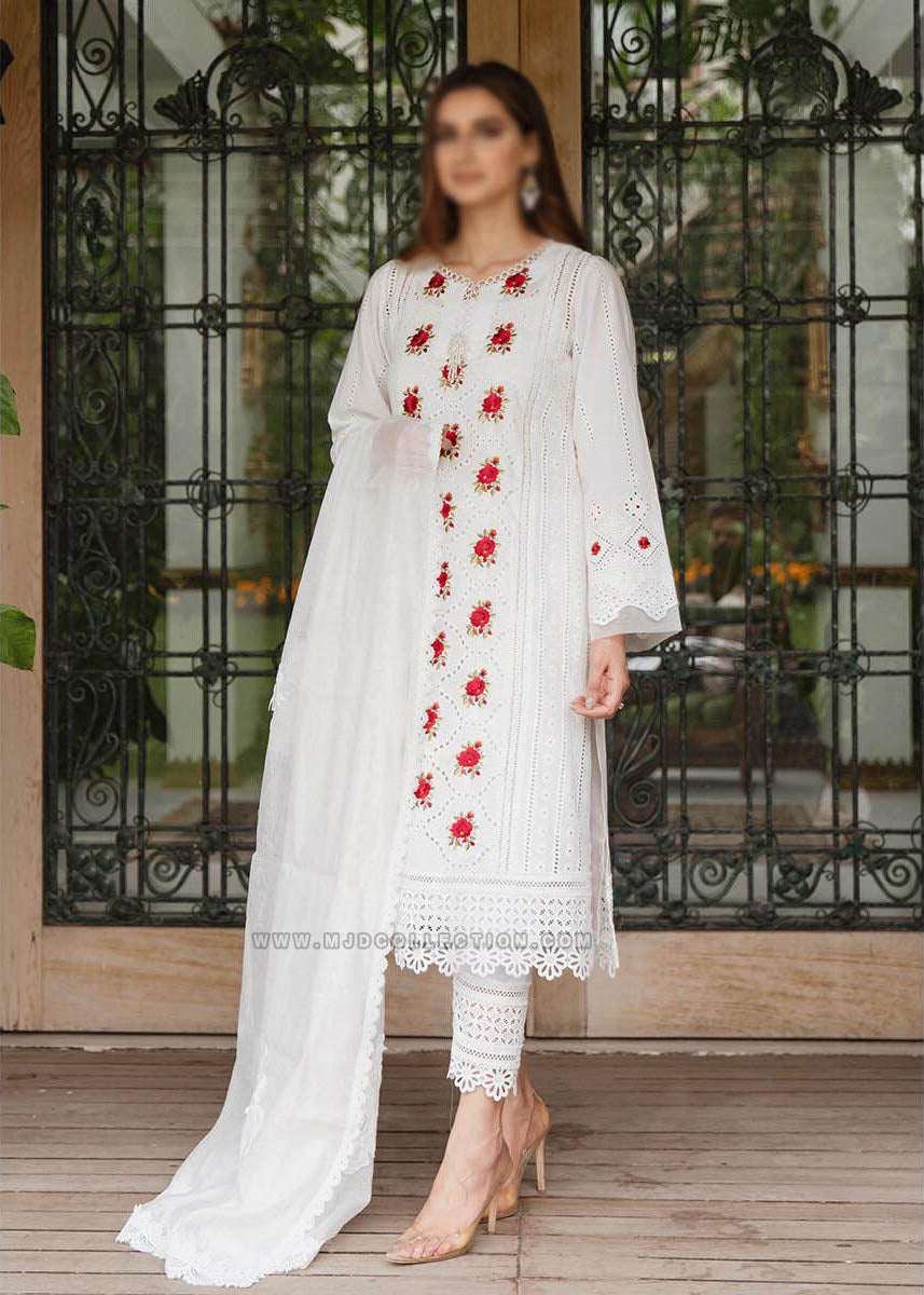 Zarqash Pearl Belle Ame Festive And Capsule Pret Chikankari Collection ZQ-008